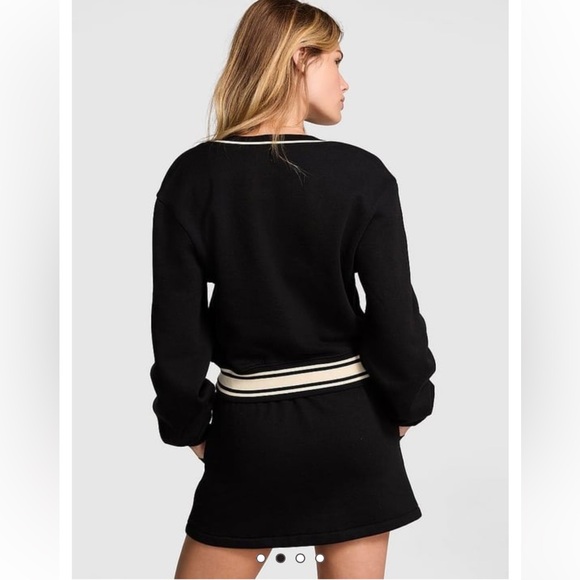 PINK by Victoria Secret 
Ivy Fleece Front-Zip Cardigan - Picture 2 of 7